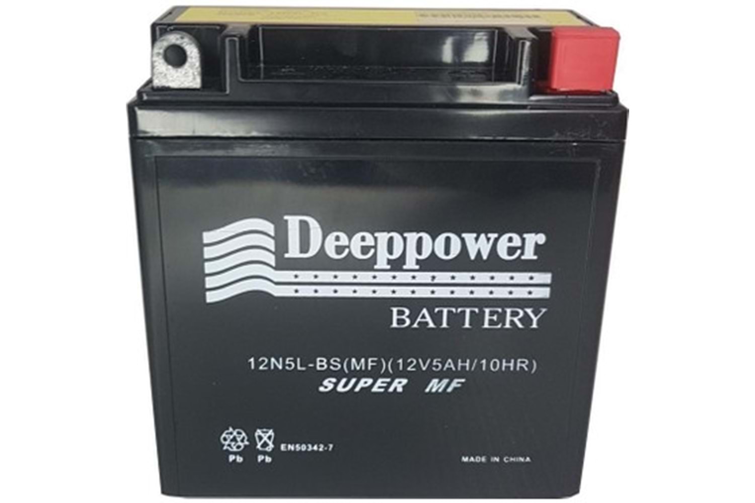 12N5L 12V 5AH DİK DEEPPOWER AKÜ