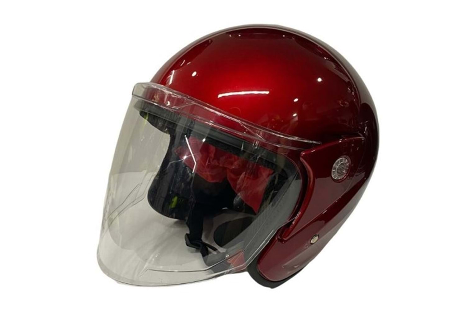 YAZLIK YARIM KASK SİYAH-BEYAZ-GRİ-KIRMIZI RENKLER (NET FİYAT)