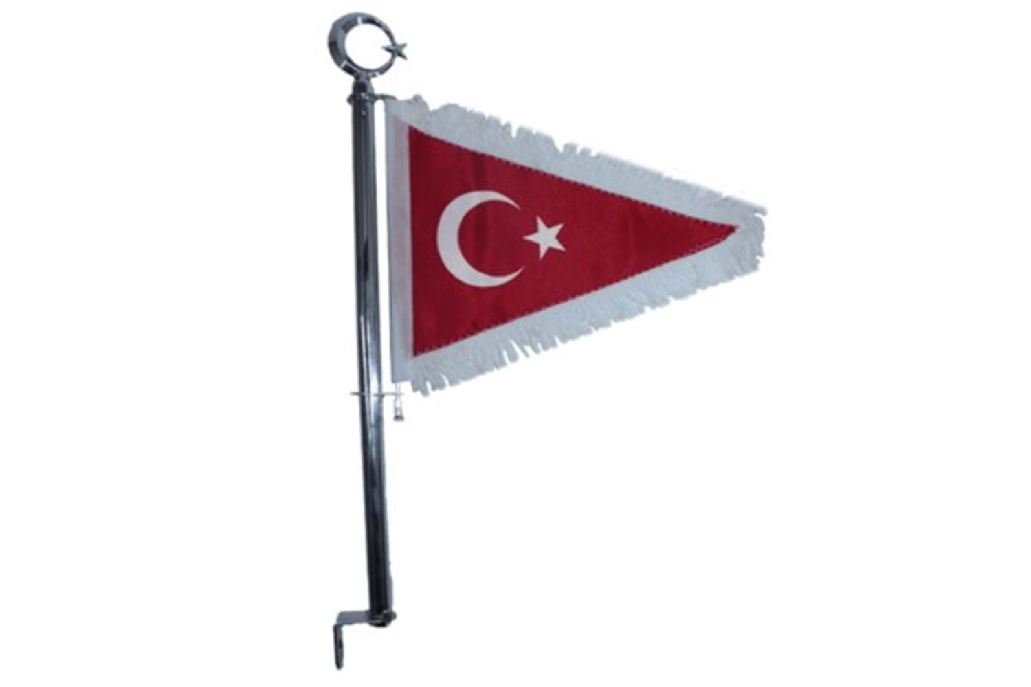 MOTOR BAYRAK DİREĞİ (KROM) (NET FİYAT)