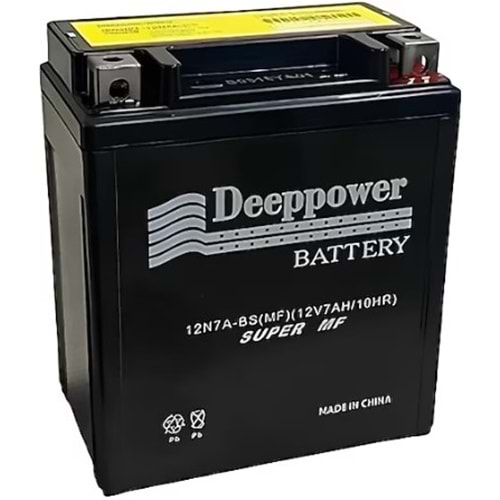 12N7A 12V 7AH DİK DEEPPOWER AKÜ