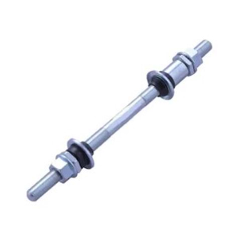 GÖBEK MİLİ MTB REAR AXLE ( SAME AS SHUNFENG SF-AX02R :3/8*185 UCP 12P
