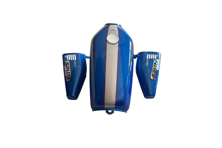 CG - BENZİN DEPOSU + YAN KAPAK MAVİ (ŞAMANDRASIZ)