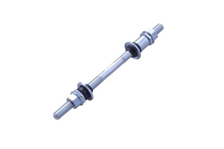 GÖBEK MİLİ MTB REAR AXLE ( SAME AS SHUNFENG SF-AX02R :3/8*185 UCP 12P