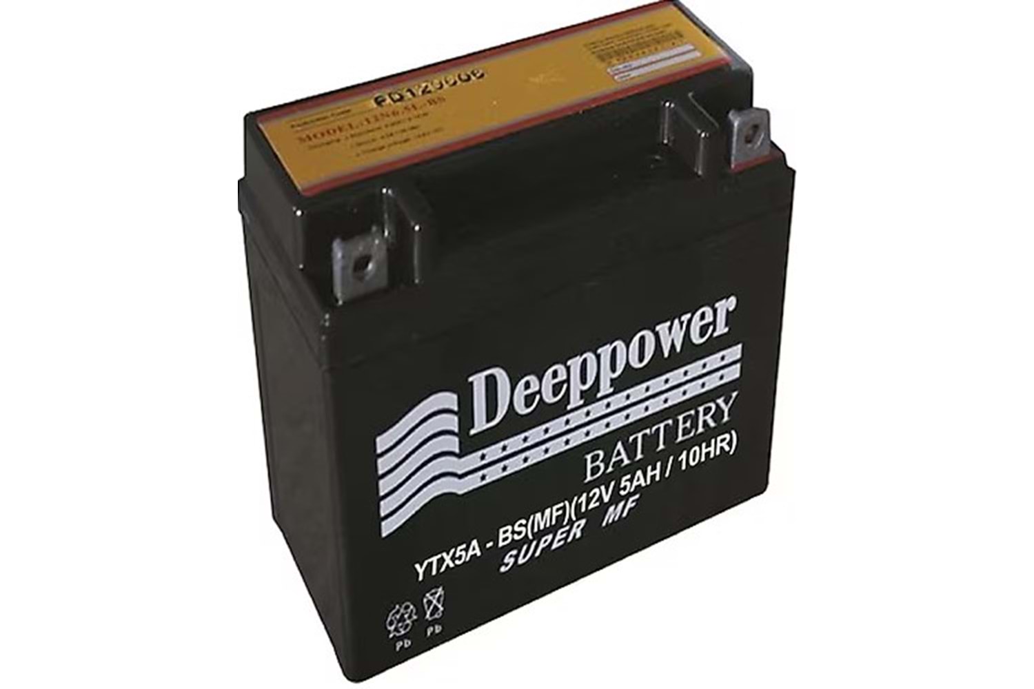 YTX5A 12V 5AH YATAY DEEPPOWER AKÜ